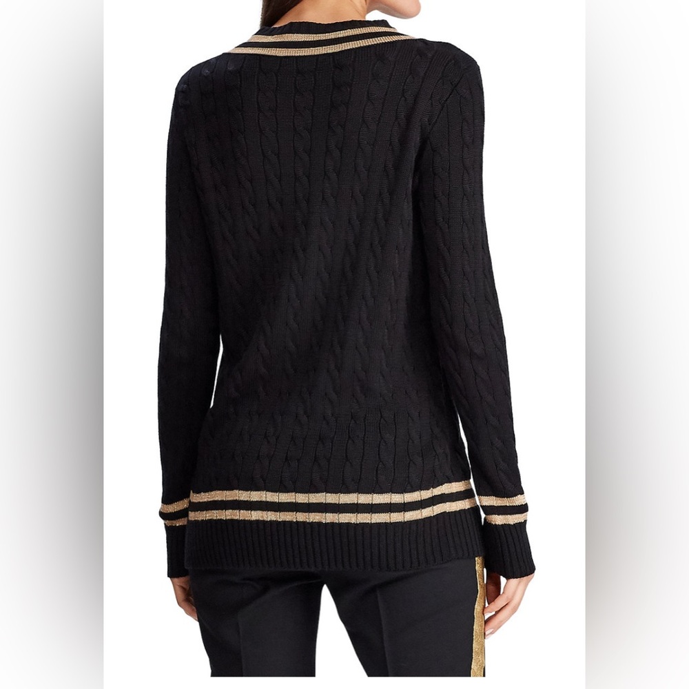Lauren Ralph Lauren cricket sweater size M - Picture 3 of 6
